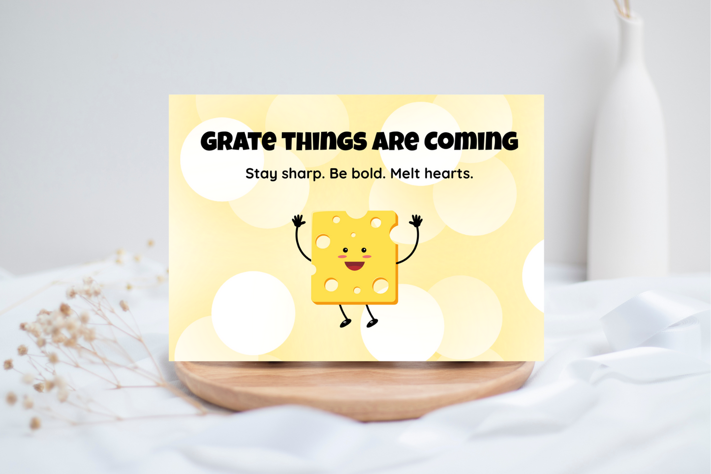 Grate Things Are Coming