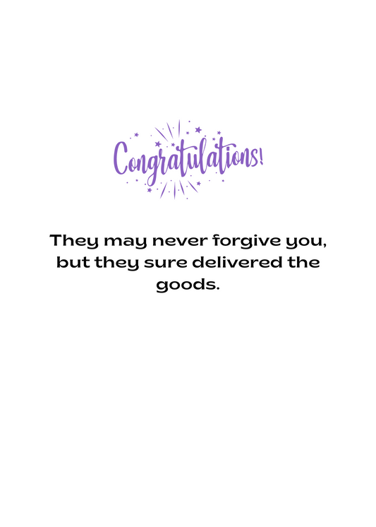 Congrats! You're Brain Cells Worked Overtime - Mellow Melon