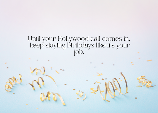 Another Year Older And Still Not Famous? Rude. Blame The Universe Birthday Card