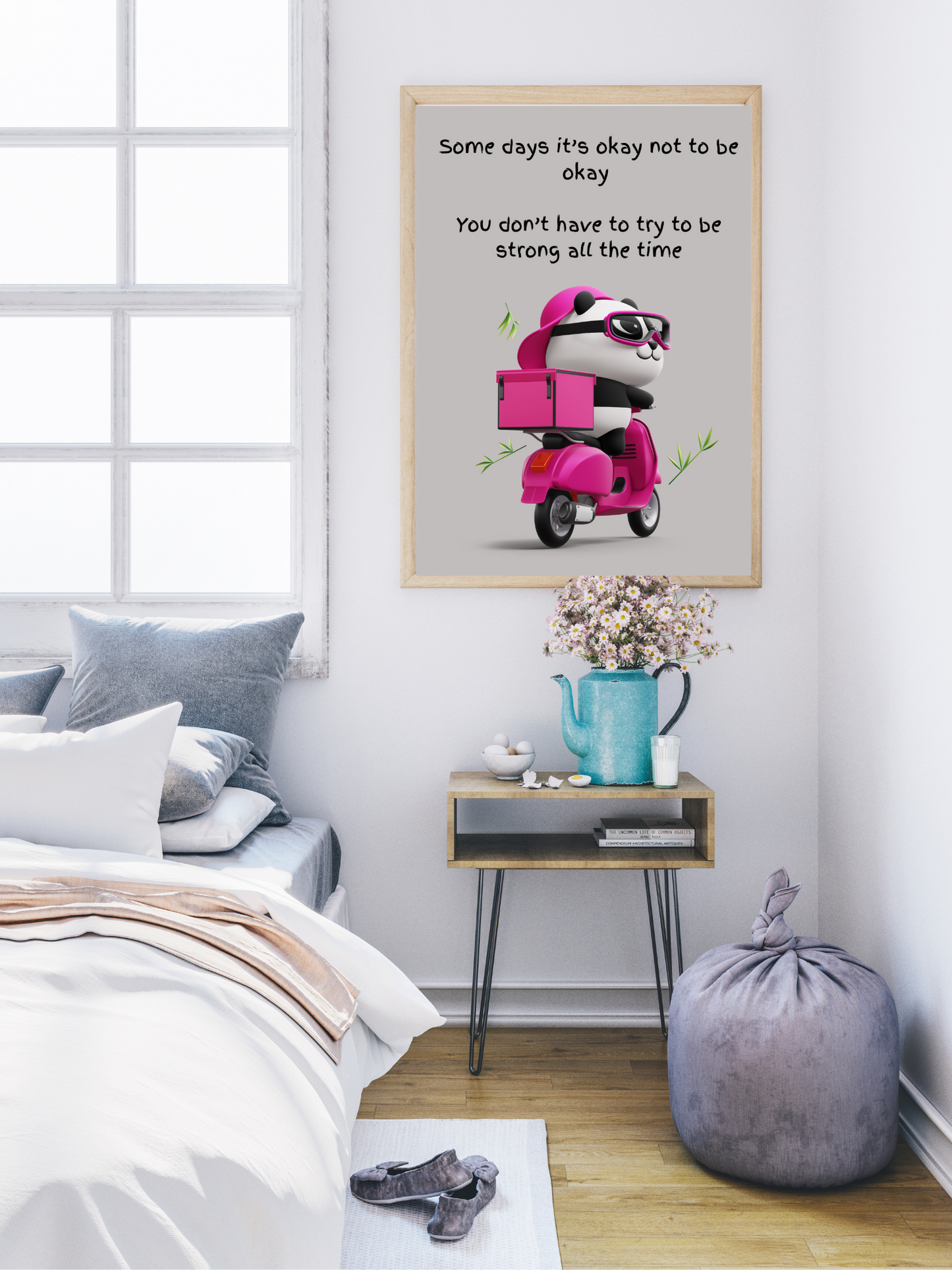 Some days it’s okay not to be okay . You don’t have to try to be strong all the time