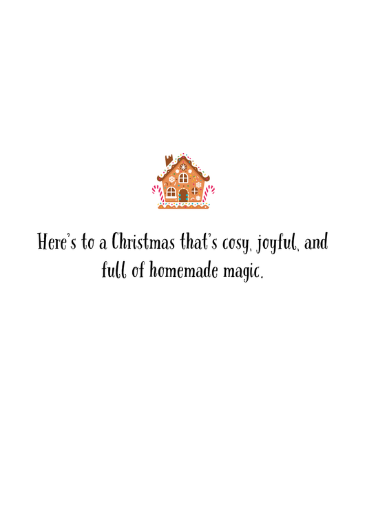 Made with Love (and Extra Frosting) – Christmas Greeting Card