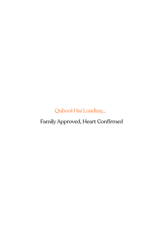 Abbu Said Yes! Engagement Greeting Card – Nikah & Wedding Celebration Card