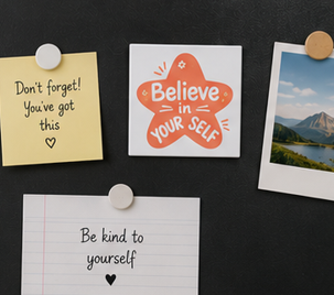 Believe in Yourself – Inspirational 4×4 Fridge Magnet