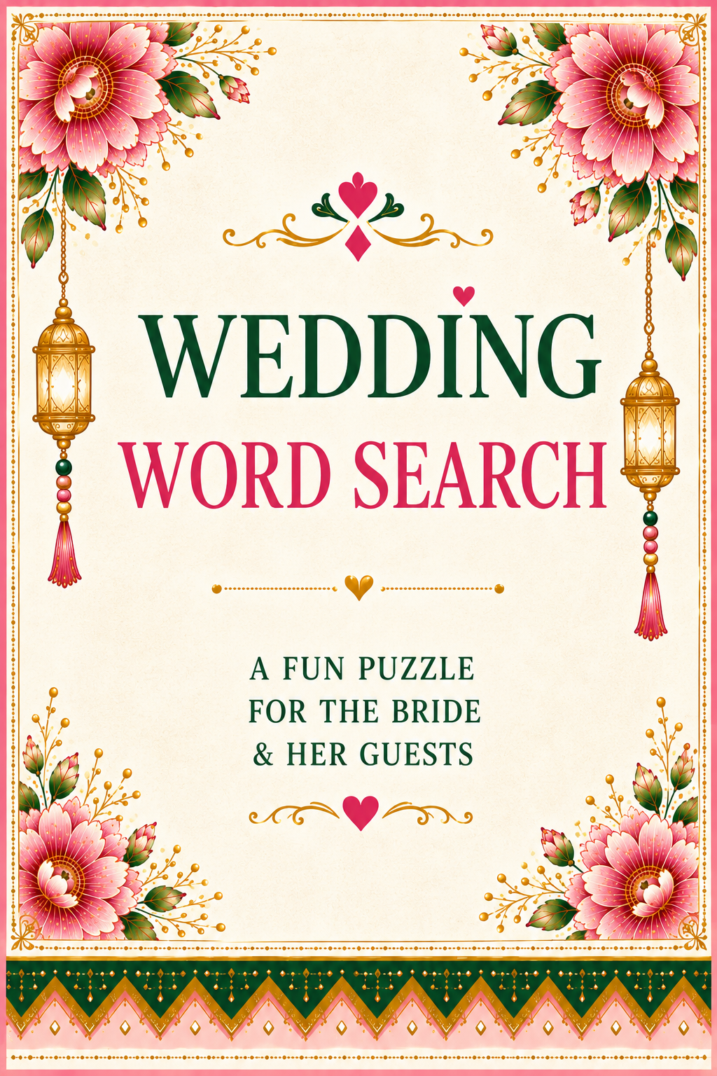 Wedding Word Search | Mehndi Night Printable Game | Instant Download