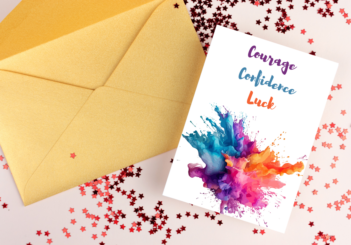 Courage, Confidence, Luck