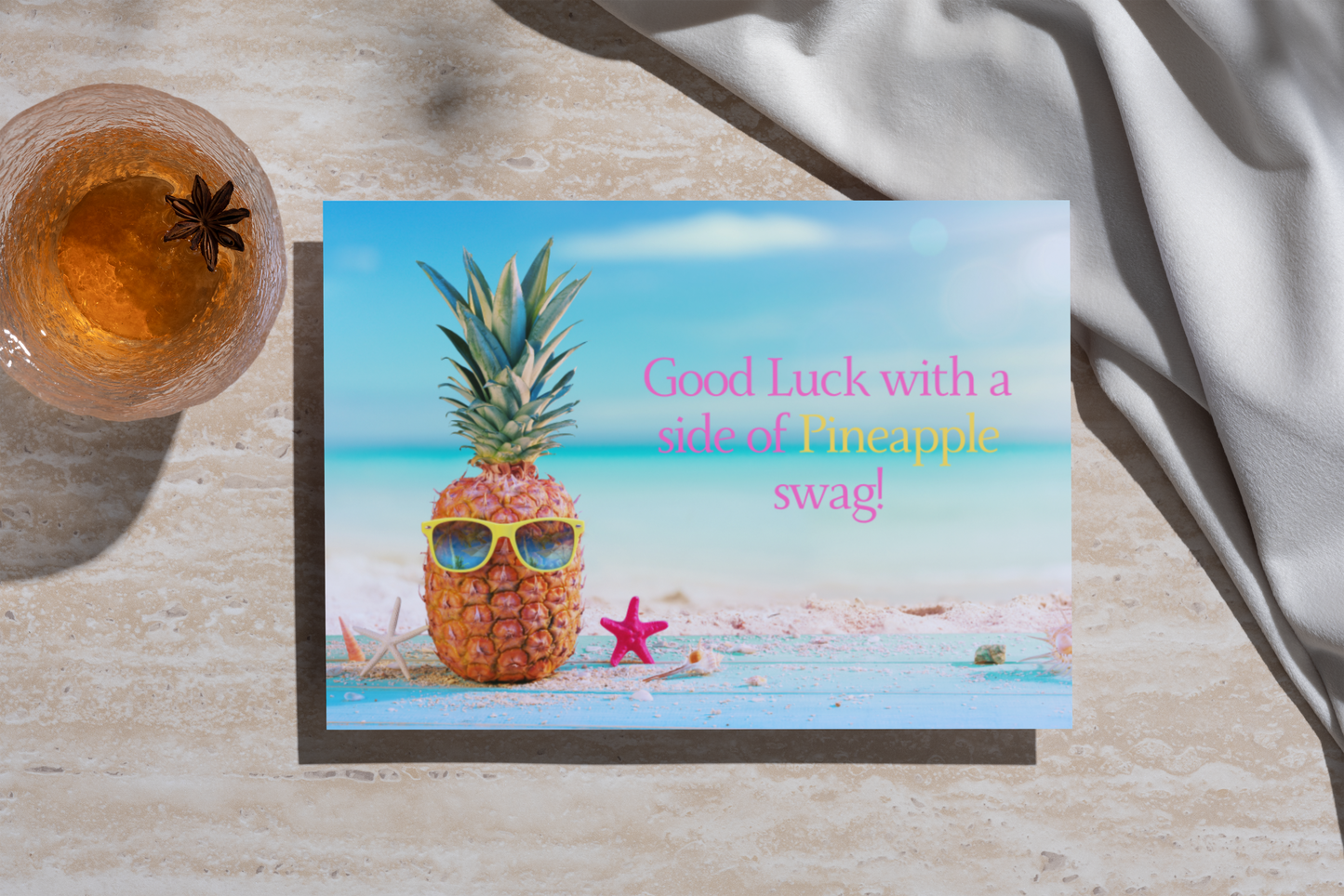 Good Luck With A Side of Pineapple Swag!