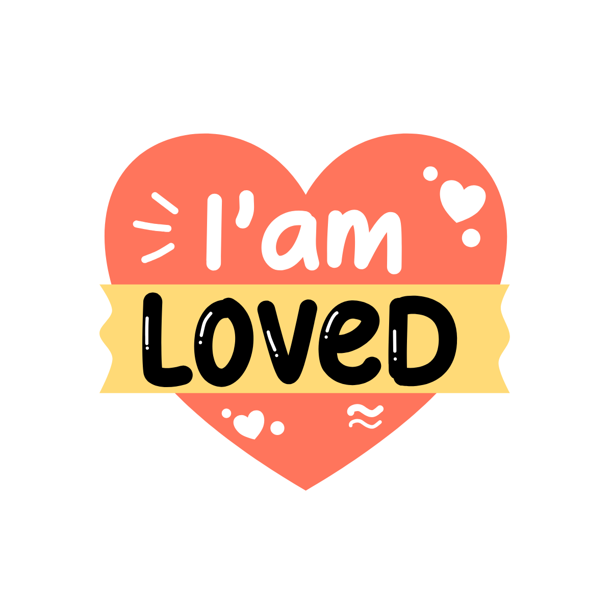 I Am Loved – Fridge Magnet