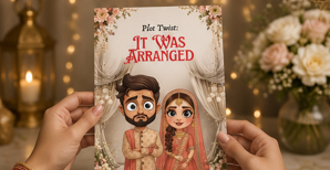 Plot Twist: It Was Arranged – Funny Desi Wedding Card