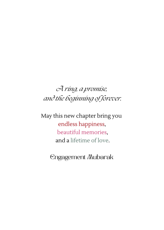 Promoted to Fiancé Engagement Greeting Card – Cute Couple Proposal Card