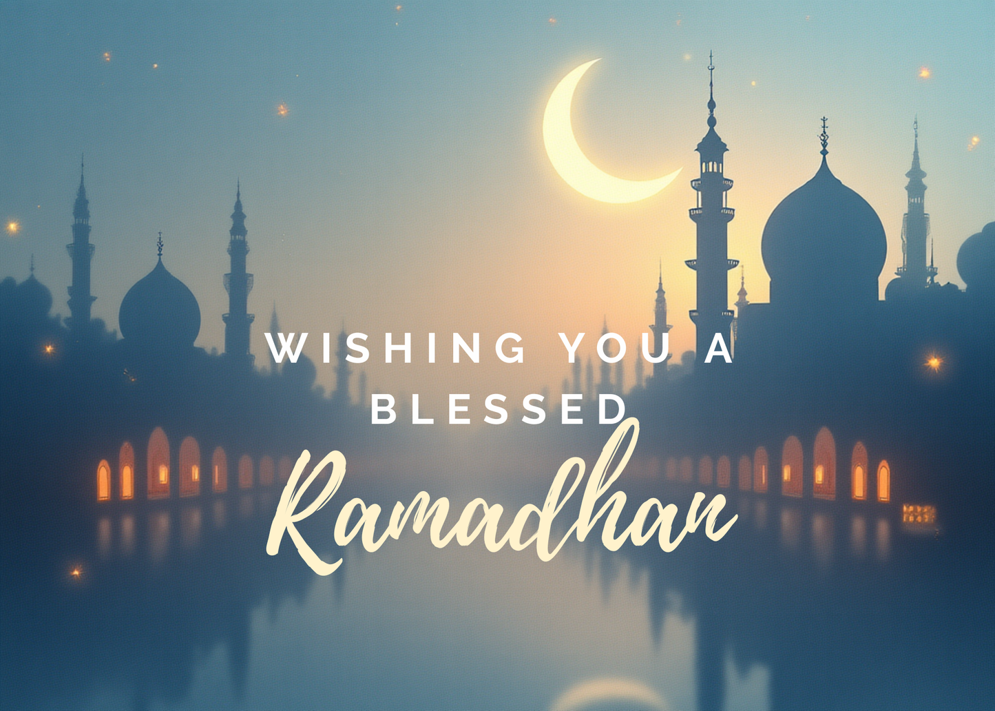 Ramadhan Greeting Cards - Pack of 4