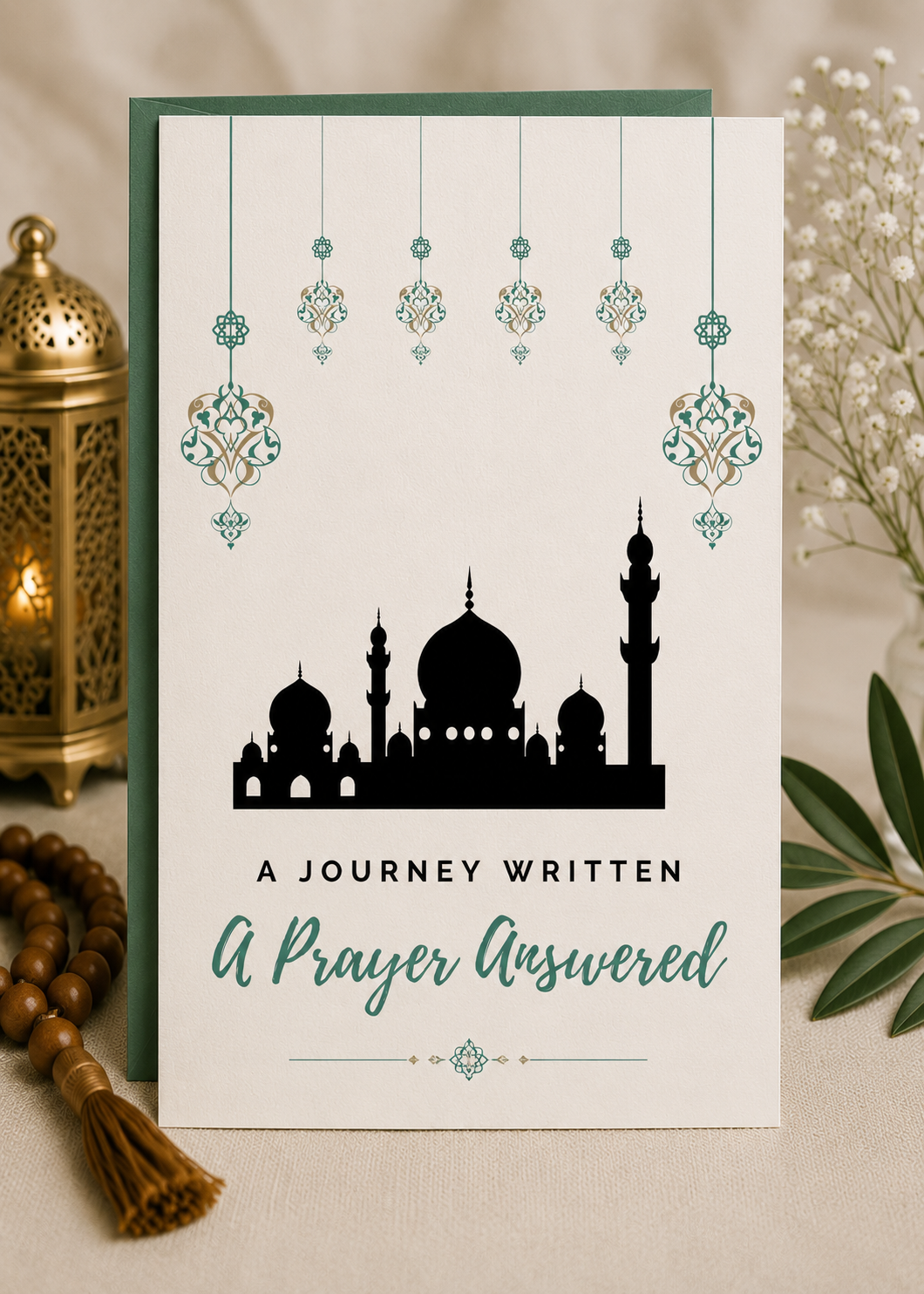 A Journey Written, A Prayer Answered – Hajj & Umrah Greeting Card