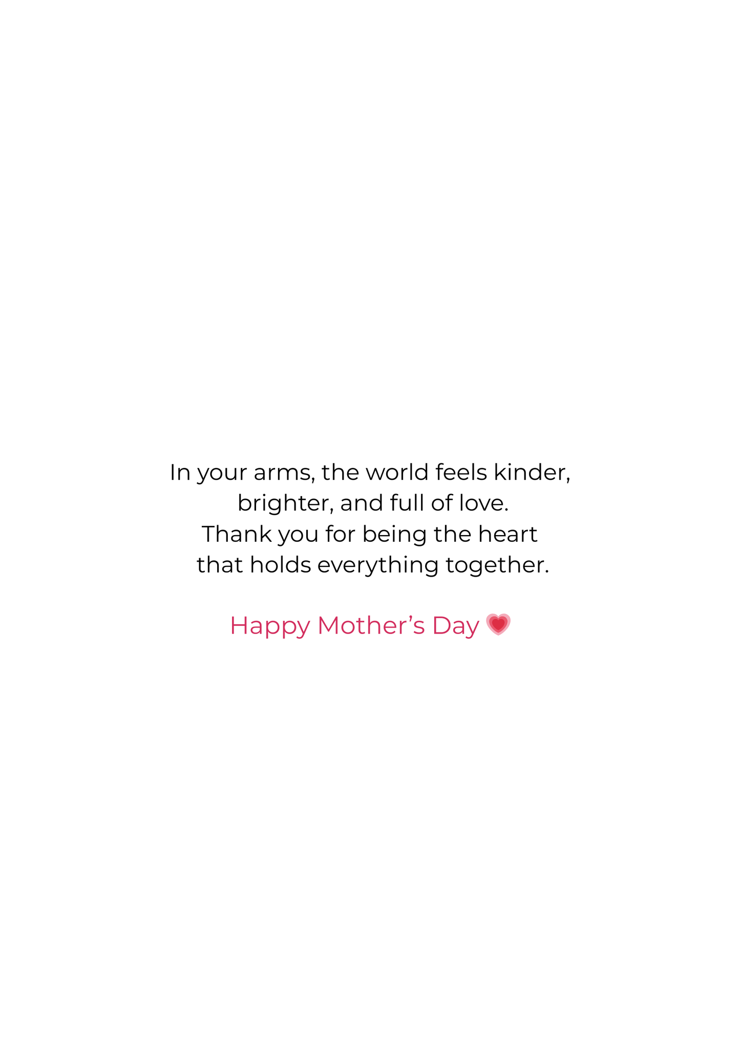 Happy Mother’s Day – Mommy Bear Greeting Card 🐻💐