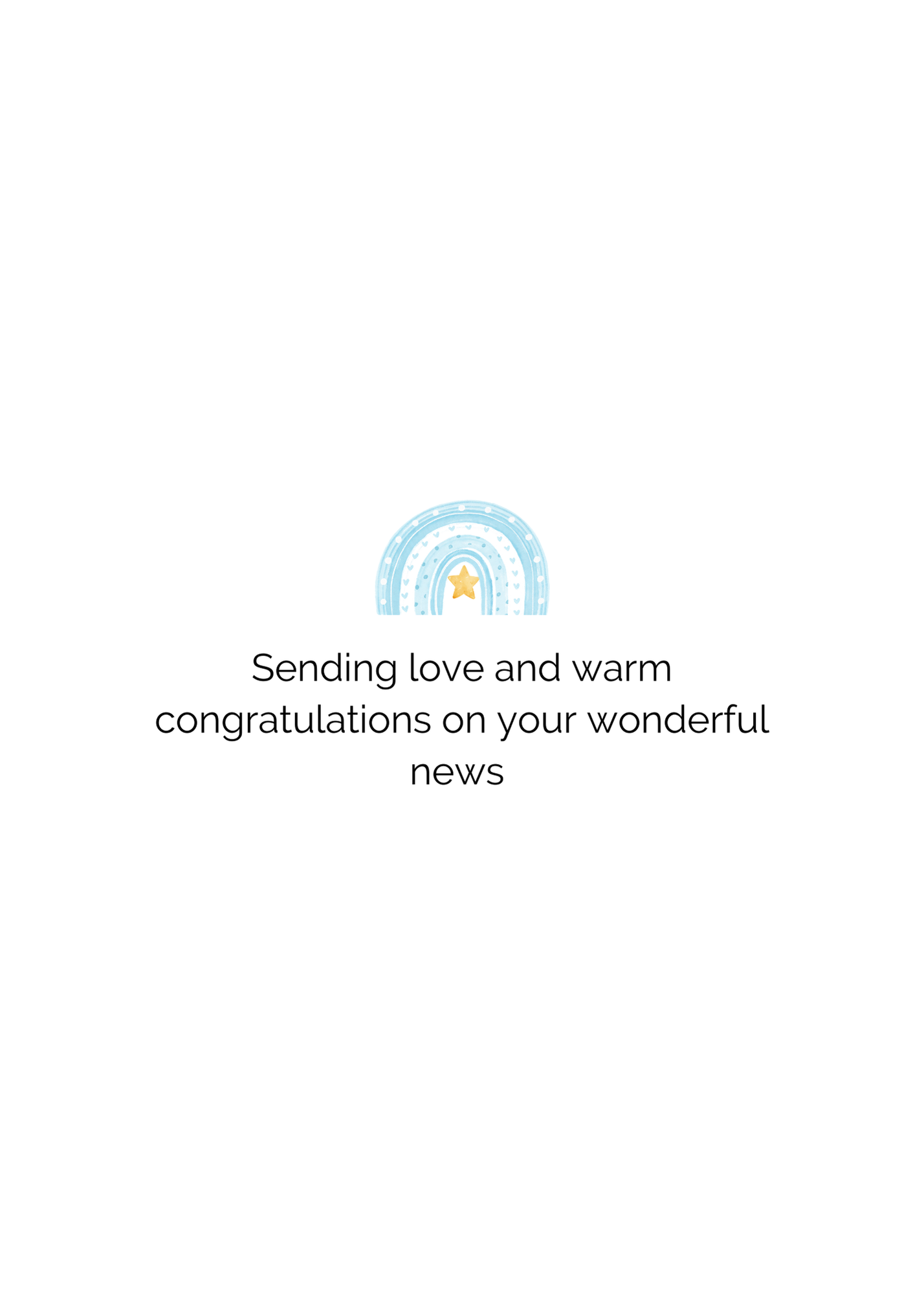 Oh Boy, He’s Here! – New Baby Boy Greeting Card