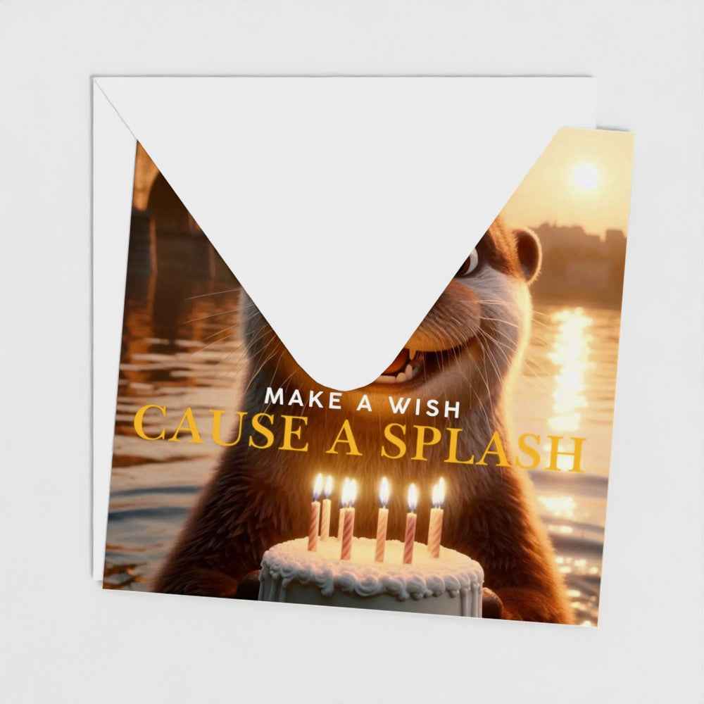 Otterly Excited Birthday Party Invitation – Pack of 10