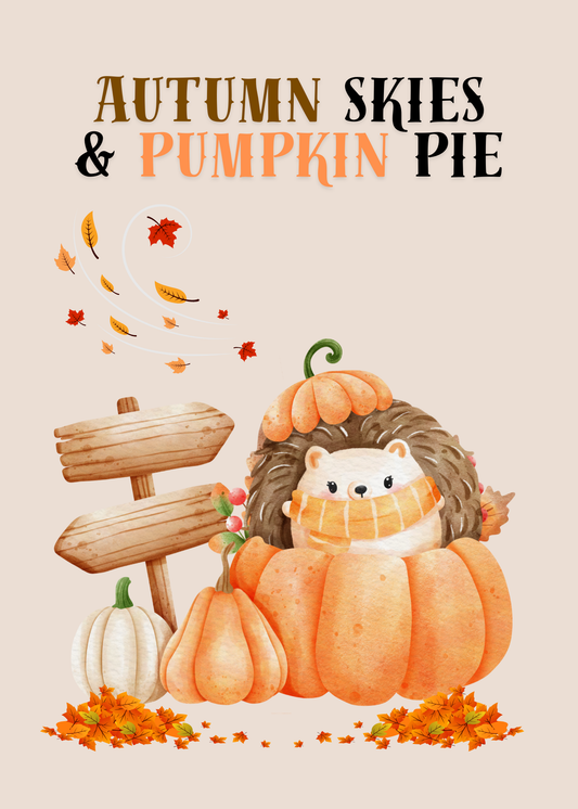 Autumn Skies & Pumpkin Pie