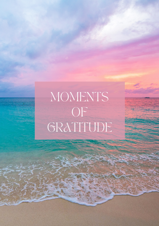 Moments of Gratitude Journal