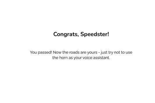 License To Thrill