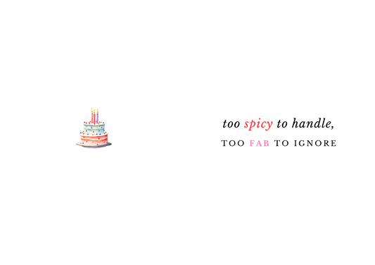 Happy Birthday You Glorious Mix of Masala & Madness