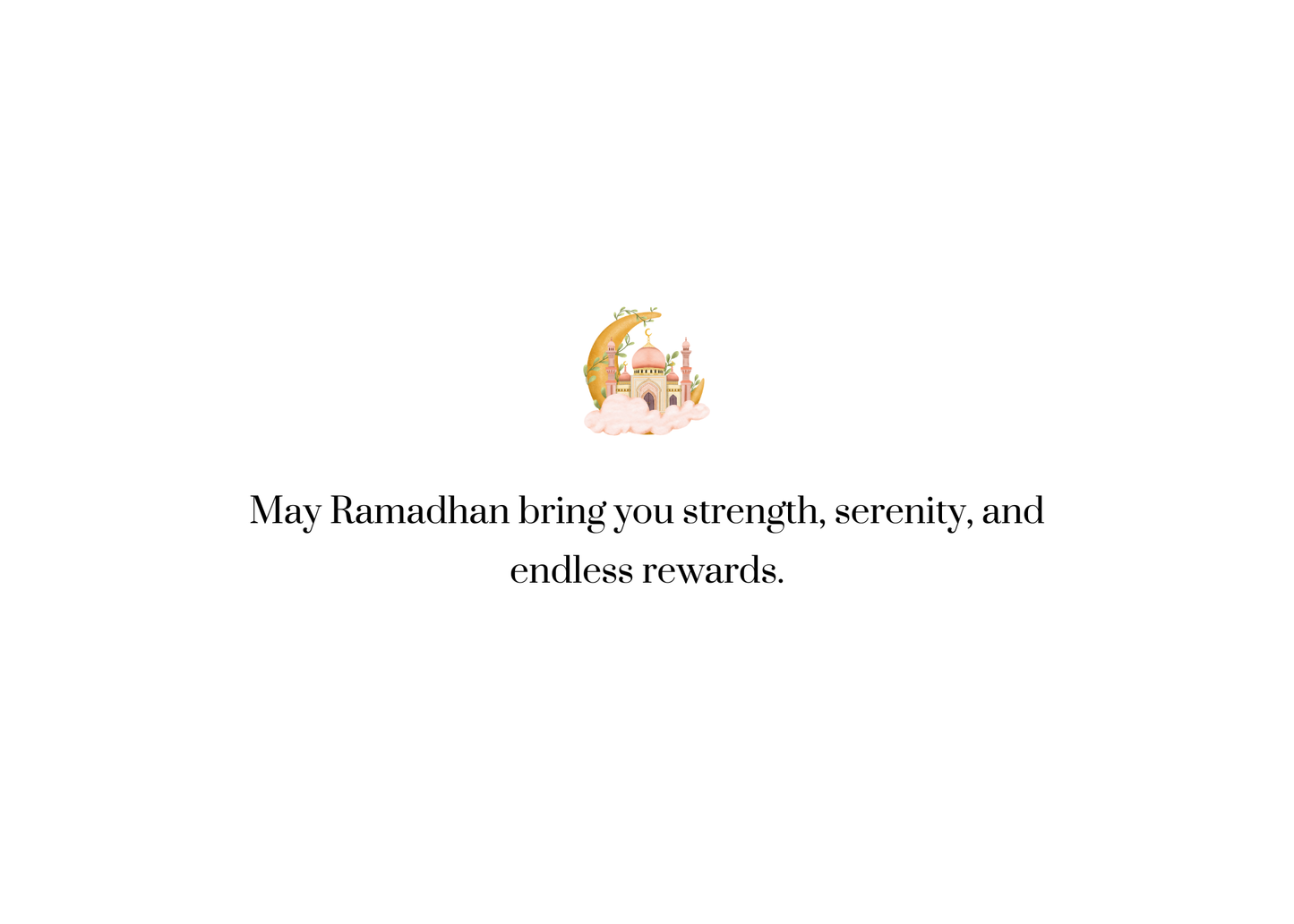 Ramadhan Kareem Greeting Card