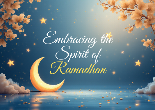Embracing the Spirit of Ramadhan Greeting Cards. Ideal for friends, family, and loved ones.