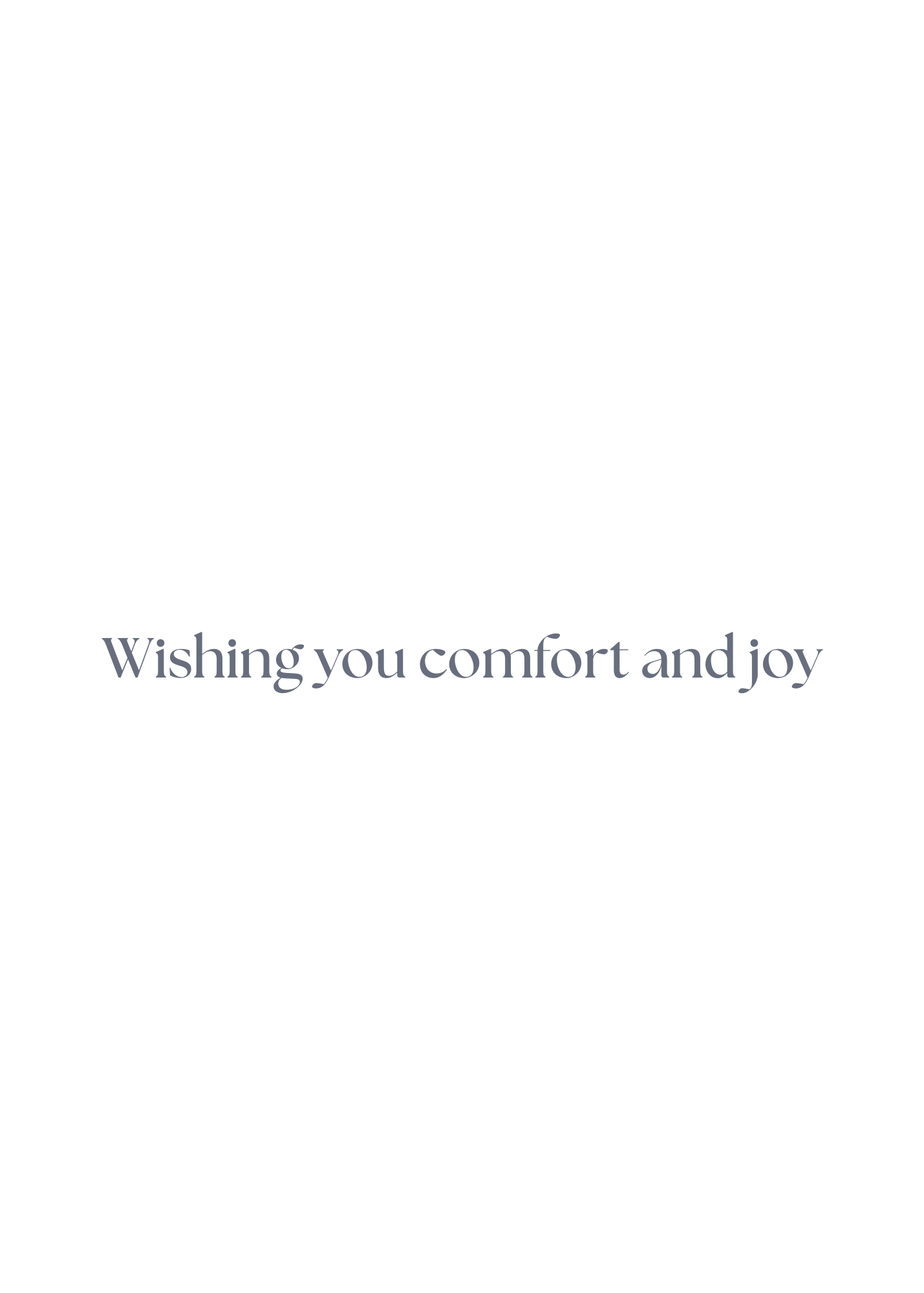 Cosy Winter Greetings – Greeting Card