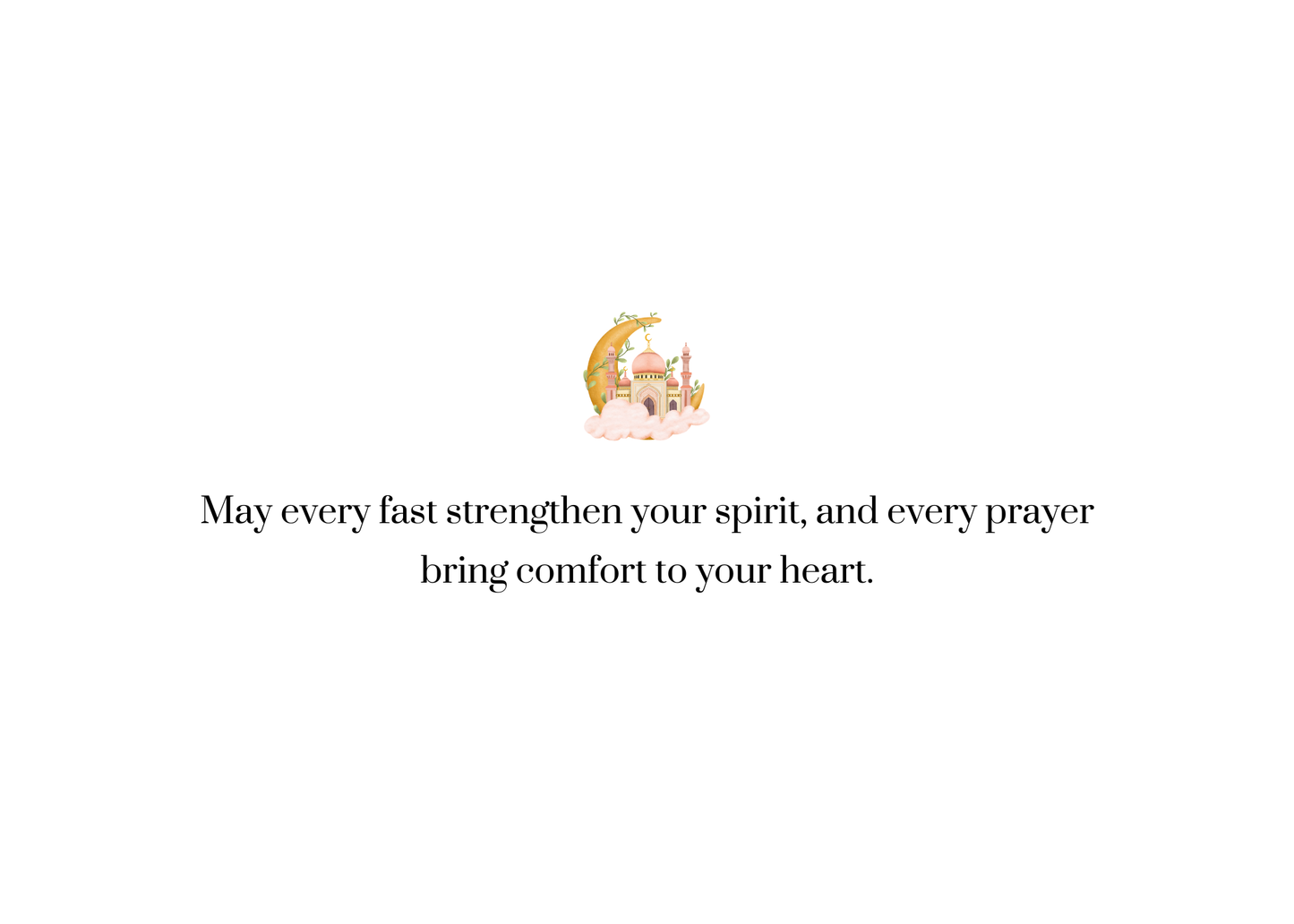 Moonlight Blessings – Ramadhan Greeting Card