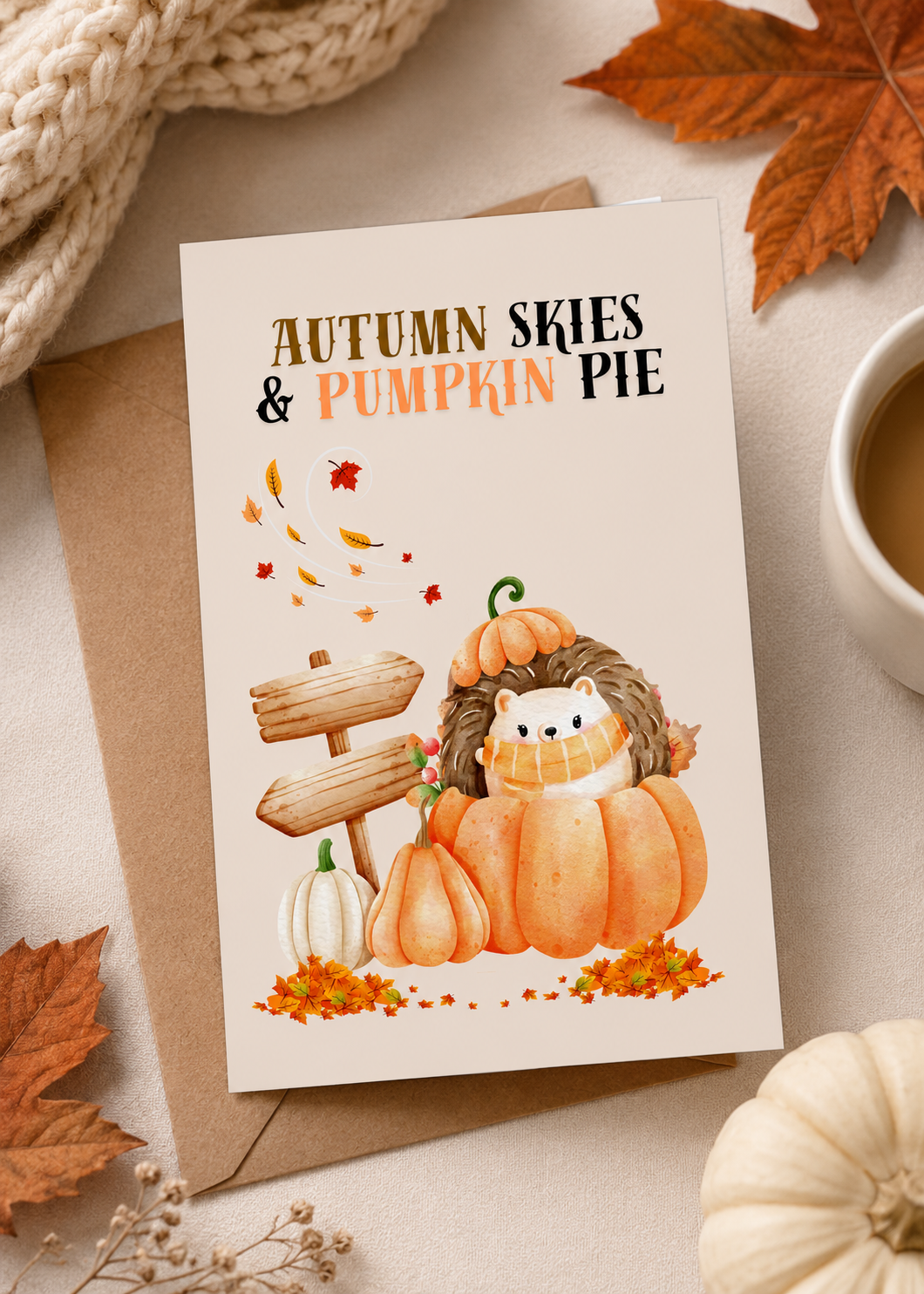 Autumn Skies & Pumpkin Pie