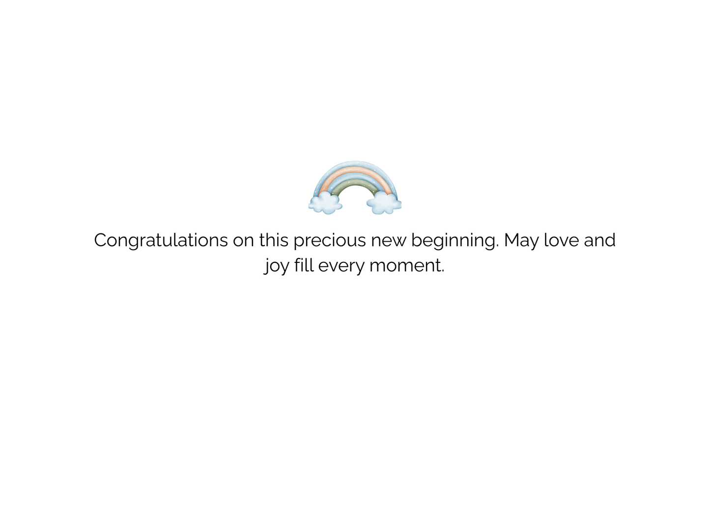 Celebrate a Sweet New Arrival – Baby Boy Greeting Card