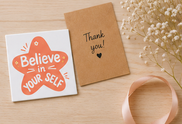 Believe in Yourself – Inspirational 4×4 Fridge Magnet
