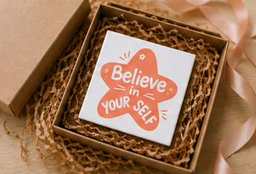 Believe in Yourself – Inspirational 4×4 Fridge Magnet
