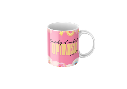 Candy-coated optimism inside
