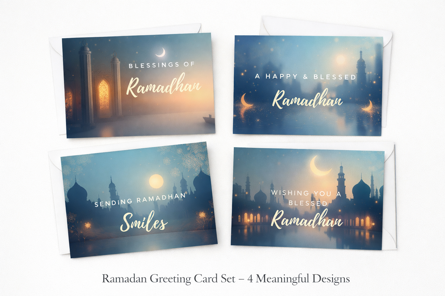 Ramadhan Greeting Cards - Pack of 4