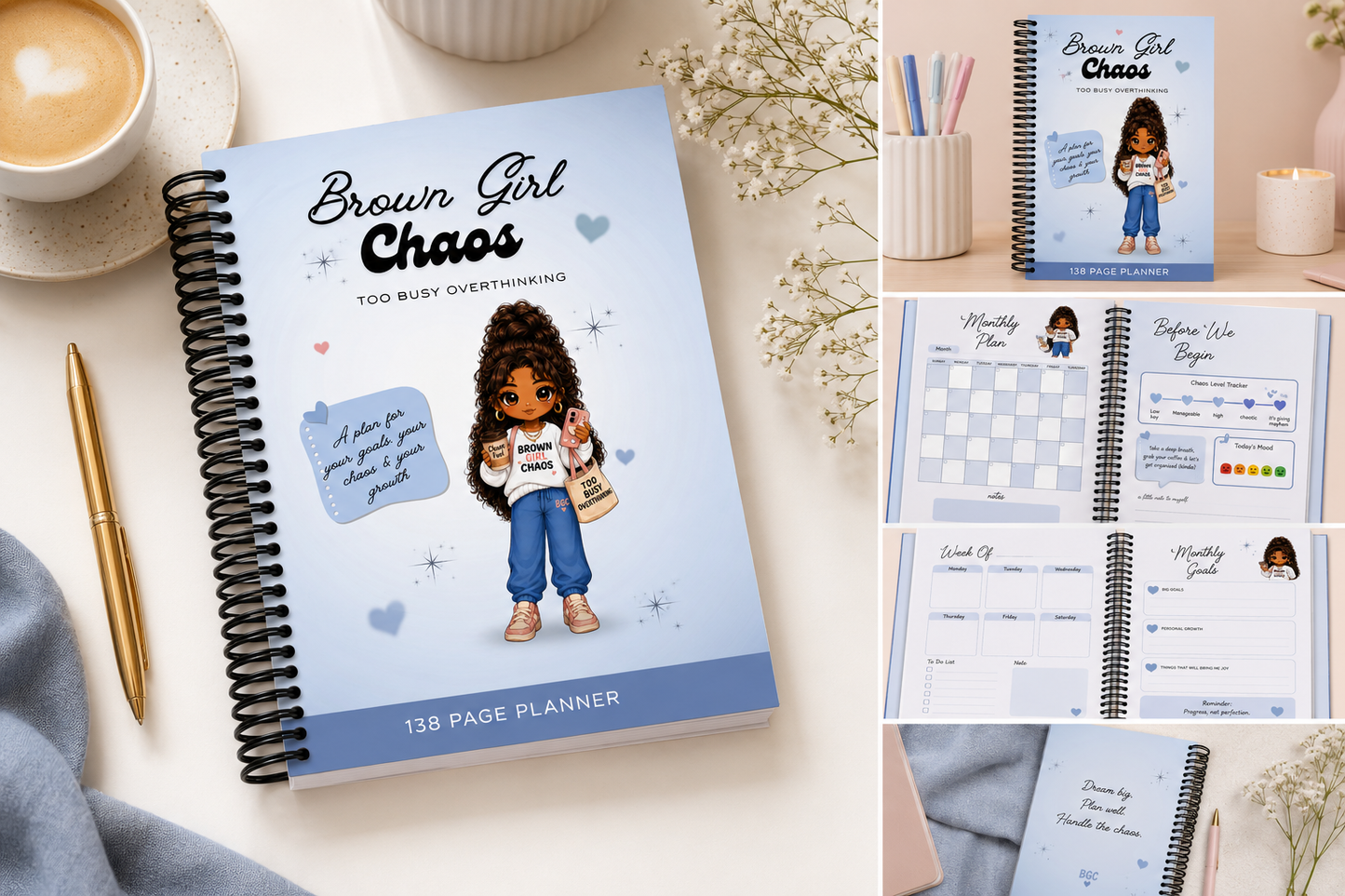 Brown Girl Chaos Planner