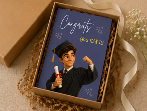 Congrats, You Did It! – Graduation Congratulations Greeting Card