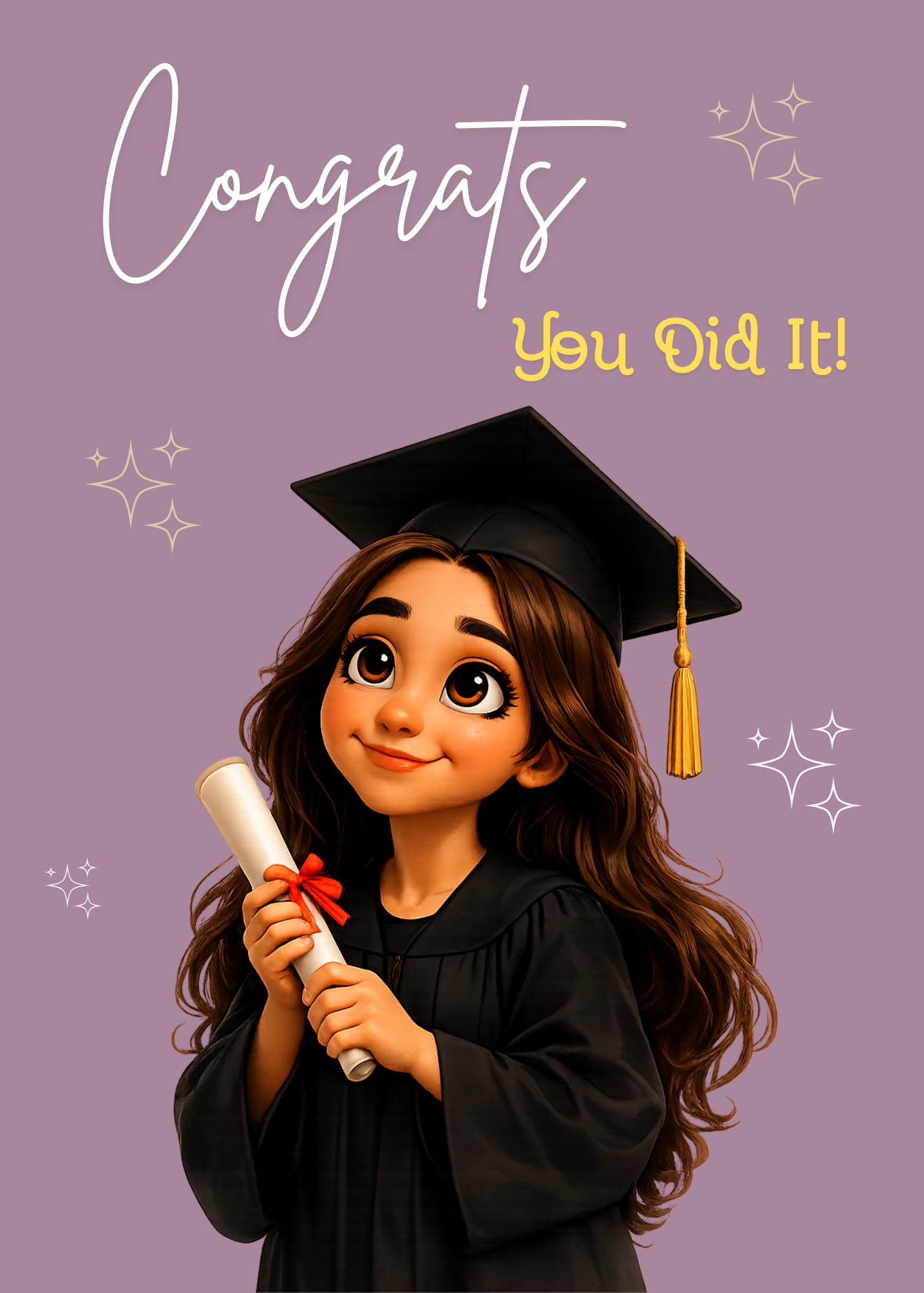 Congratulations Graduate!- Graduation Celebration Card For Her