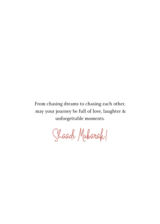 Funny Nikah Card | Nikah First Desi Wedding Greeting Card