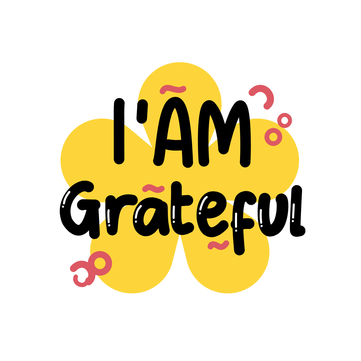 I'm Grateful- Fridge Magnet