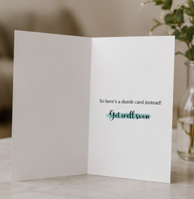 Life's Too Short to Be Serious – Funny Just Because & Encouragement Greeting Card