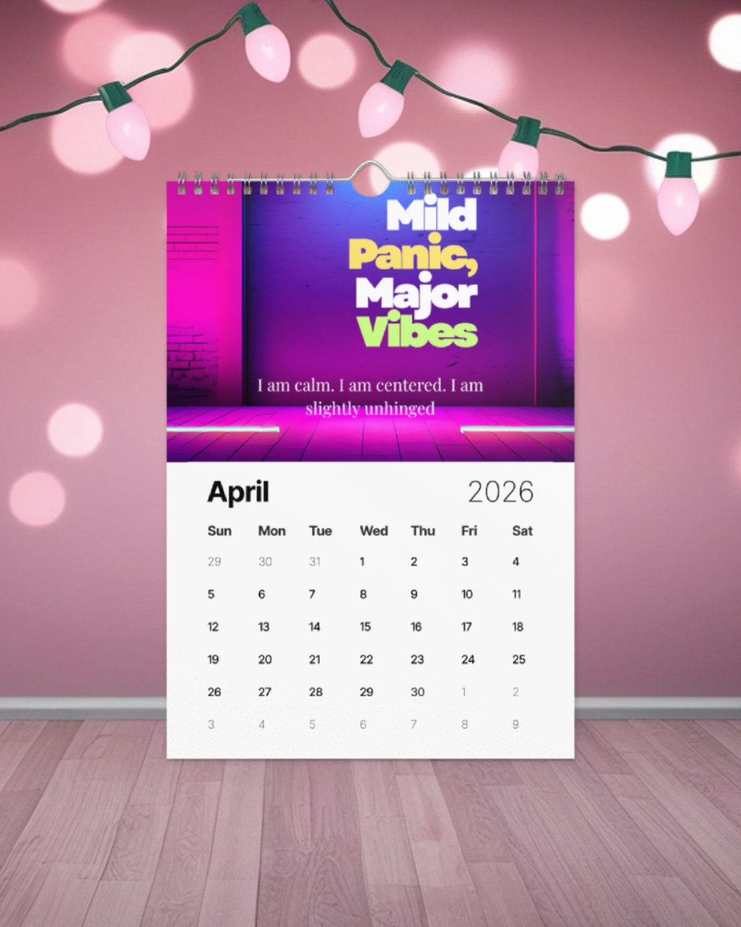 Mellow But Melting- 2026 Calendar