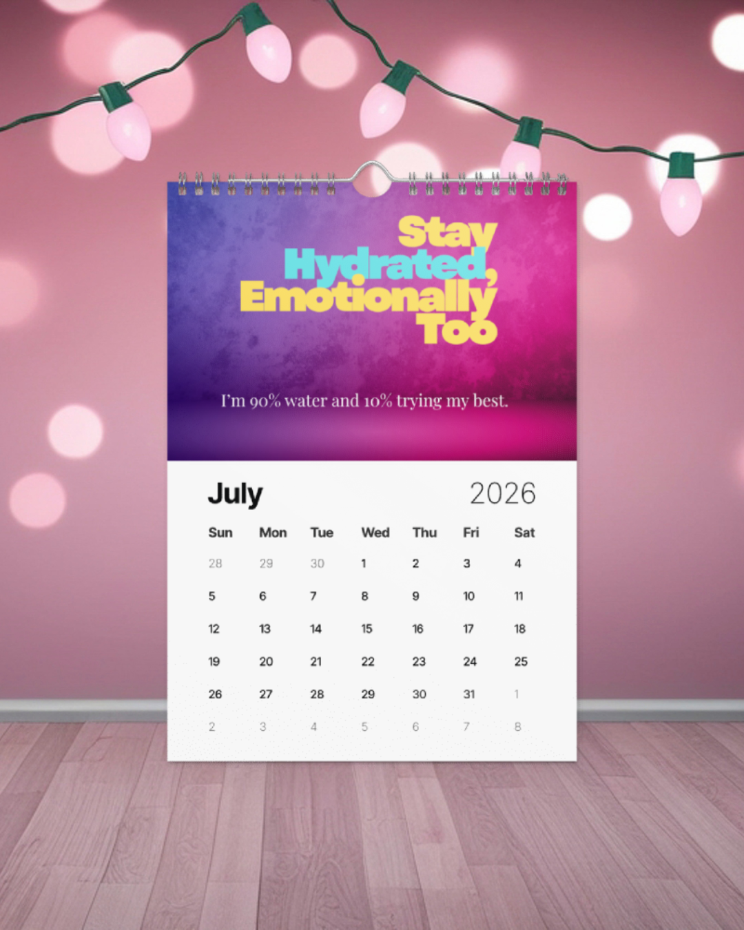 Mellow But Melting- 2026 Calendar