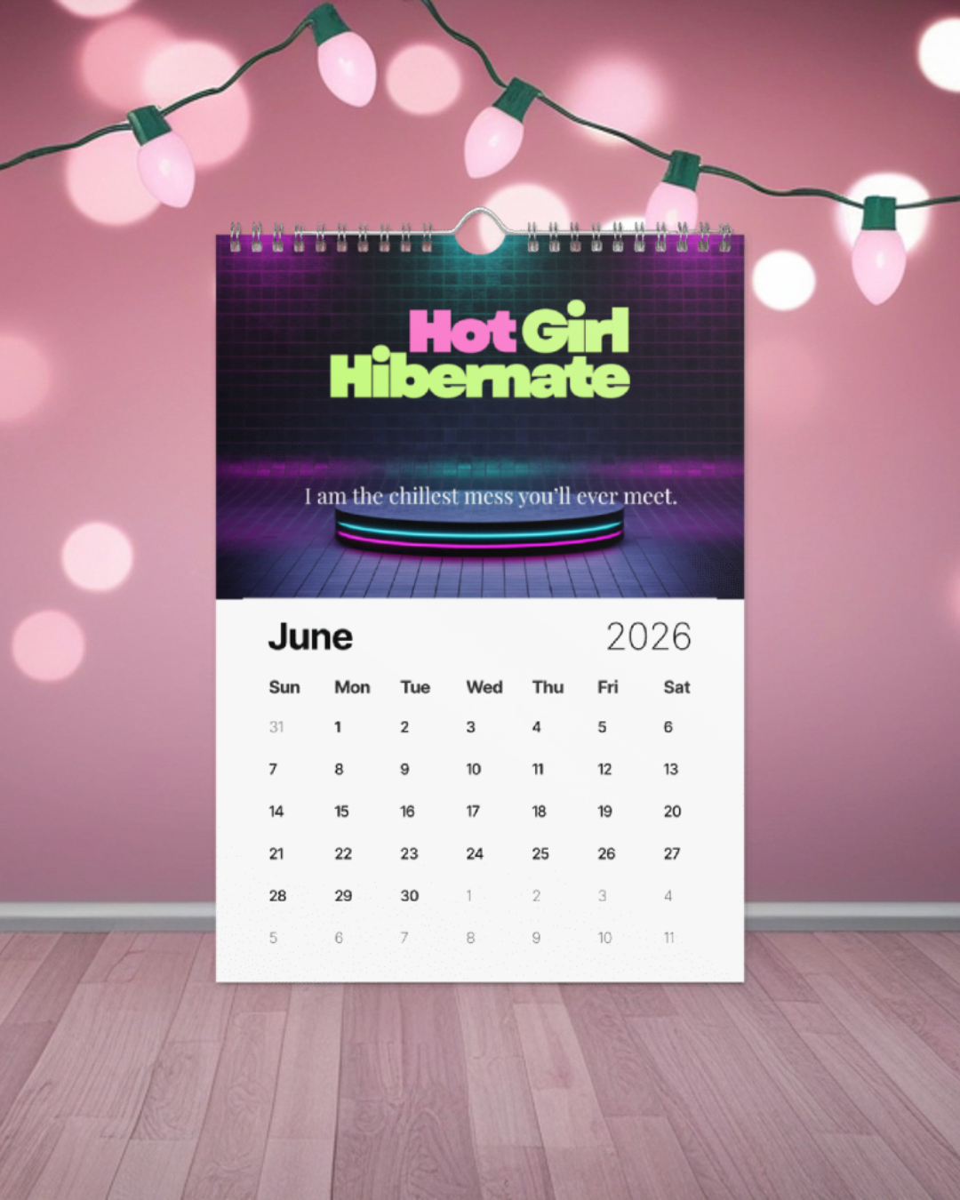 Mellow But Melting- 2026 Calendar