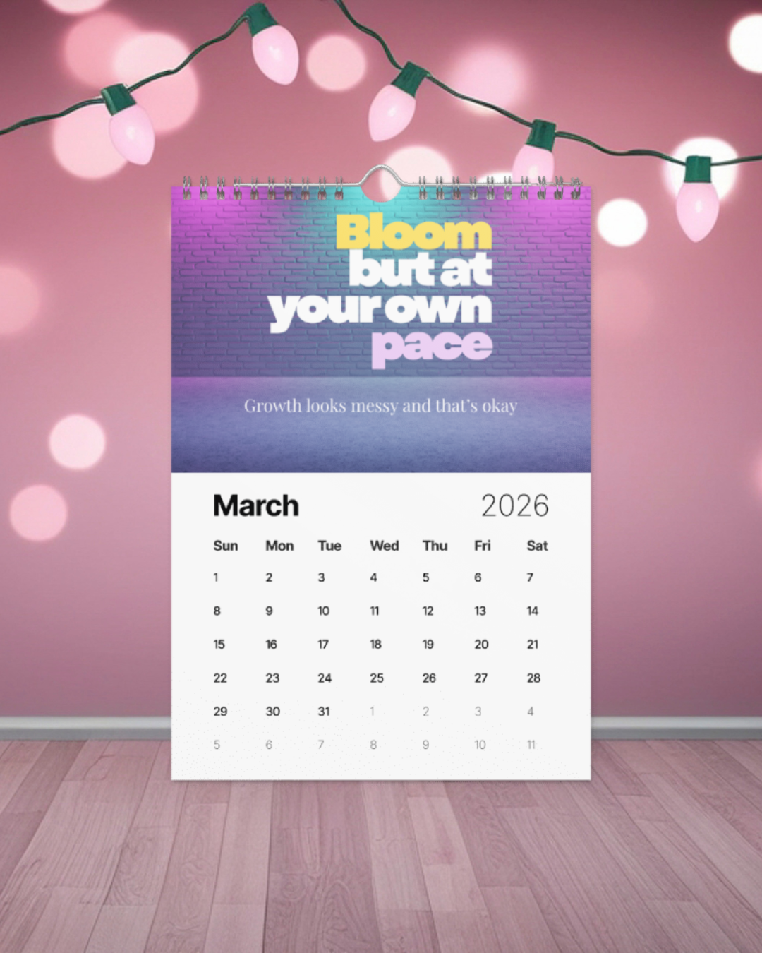Mellow But Melting- 2026 Calendar