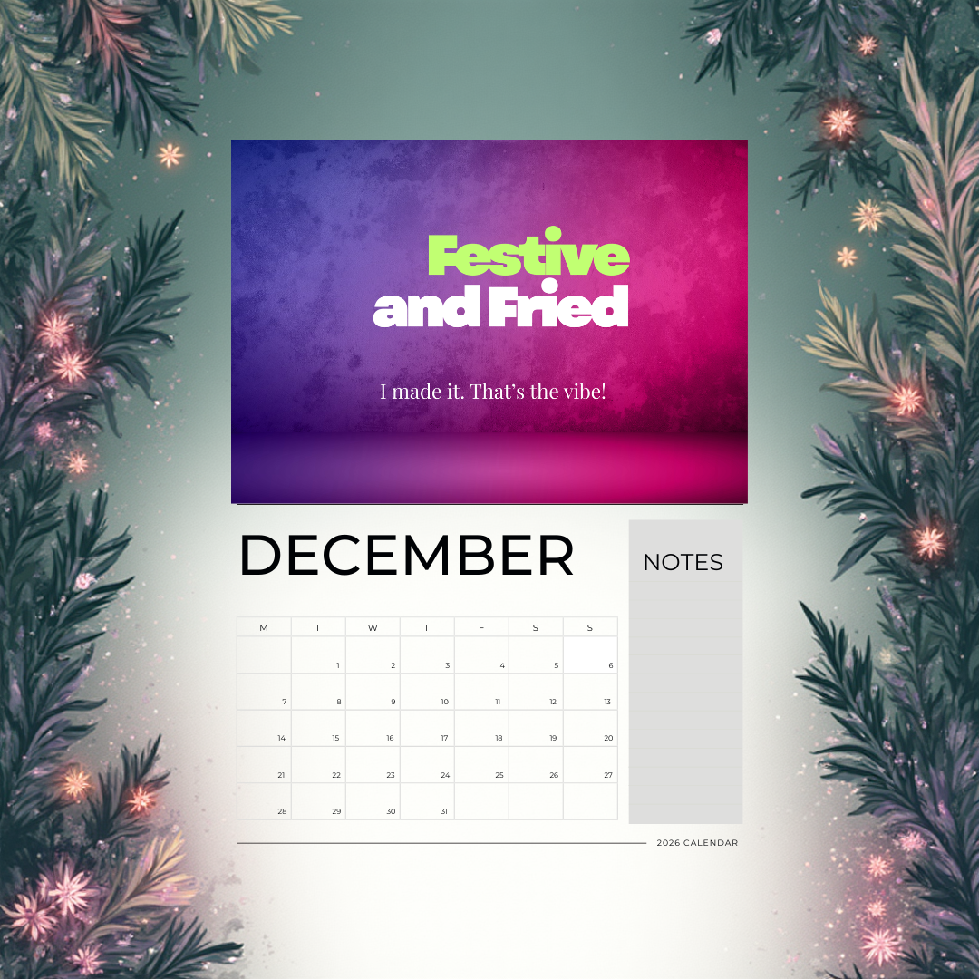 Mellow But Melting- 2026 Calendar