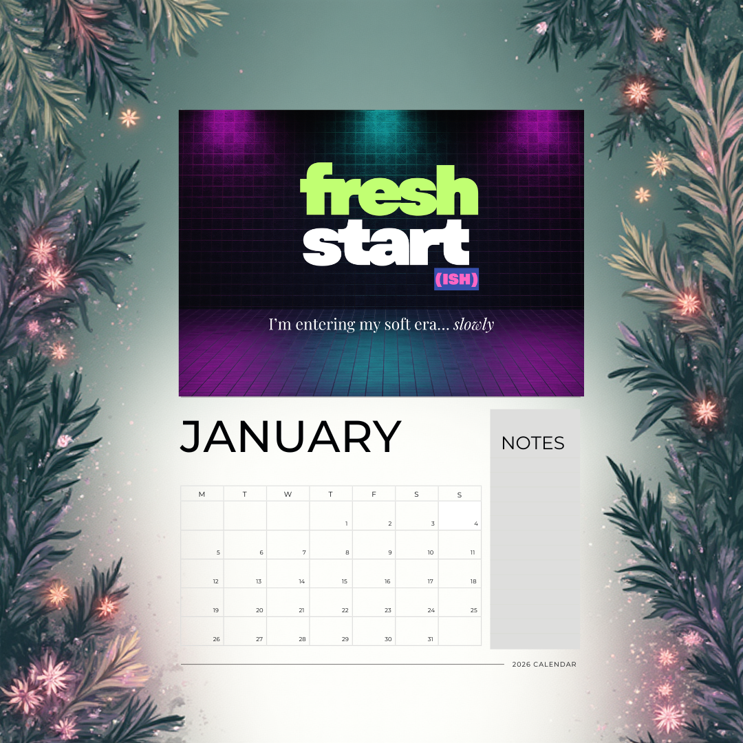 Mellow But Melting- 2026 Calendar