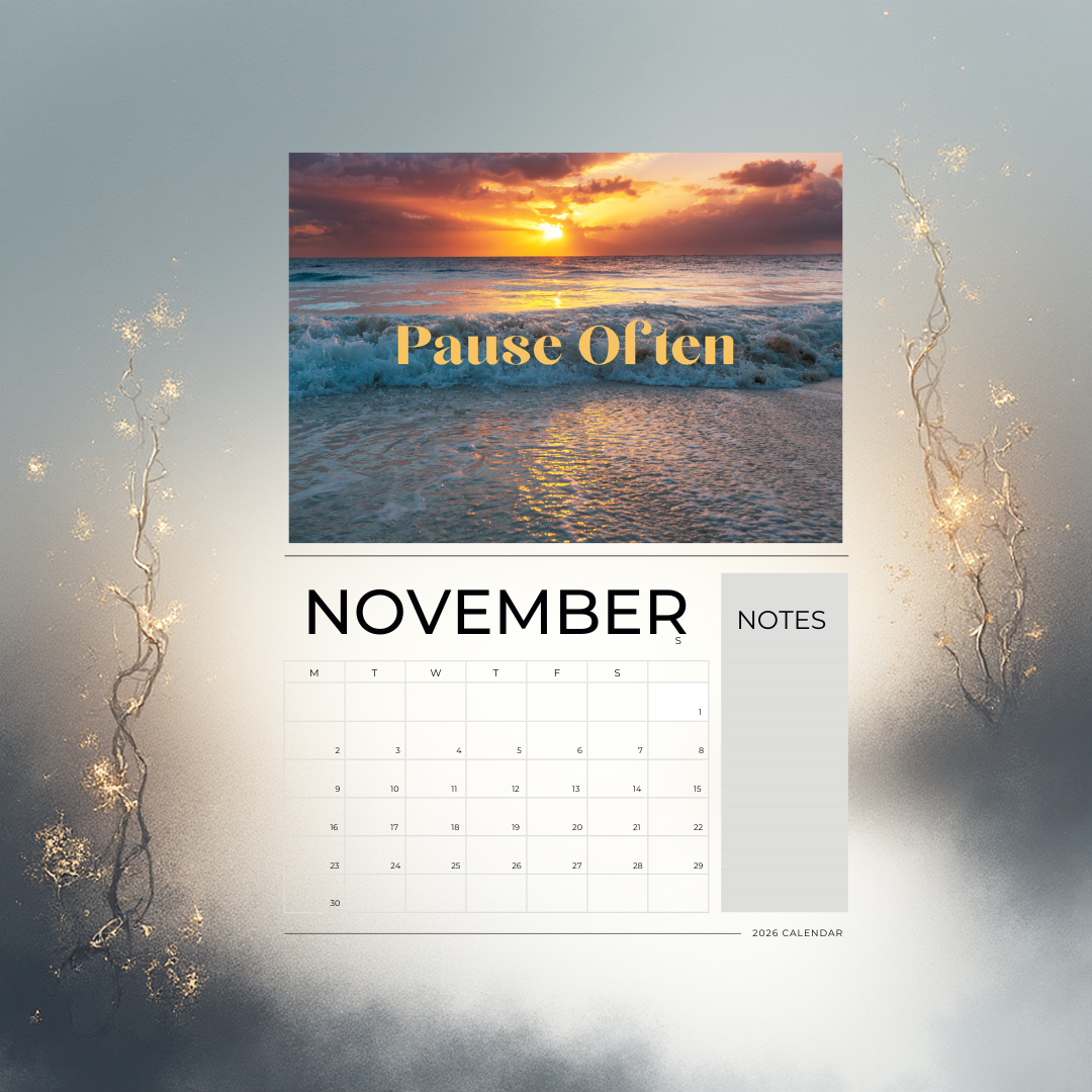 Mindful Moments 2026 Calendars- A Year Of Gentle Reminders