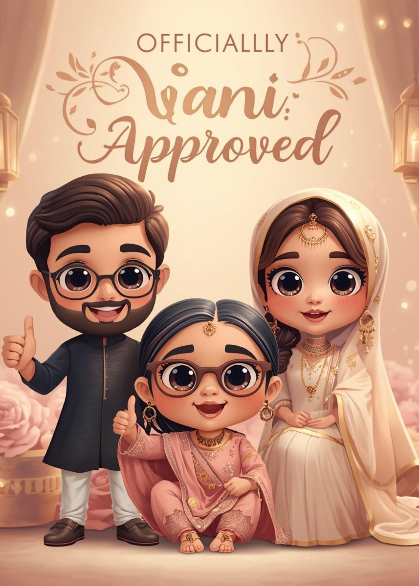 Funny Desi Wedding Card | Officially Nani Approved