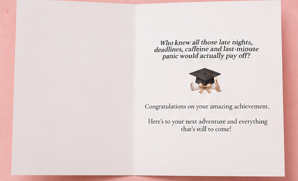 Plot Twist… She Graduated! – Funny Graduation Greeting Card