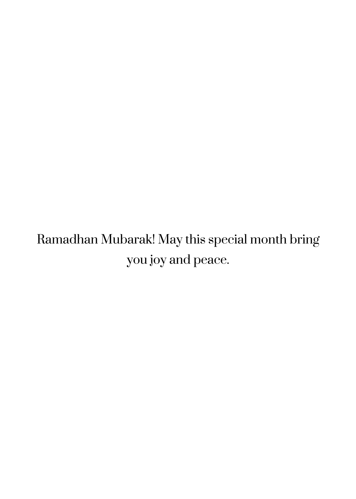 Ramadan Kareem Kids Greeting Card – Lantern & Celebration Theme