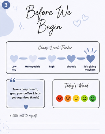 Brown Girl Chaos Planner