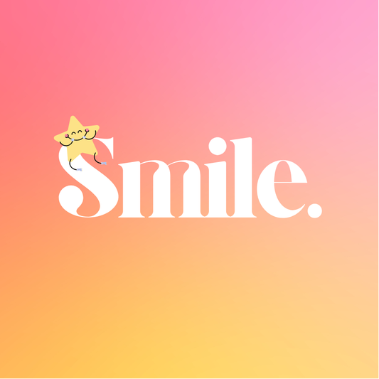 🌟 Smile – Fridge Magnet